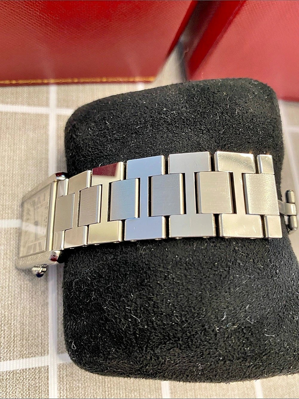Cartier Tank Solo Large Model Steel Quartz Movement - Picture 5 of 15